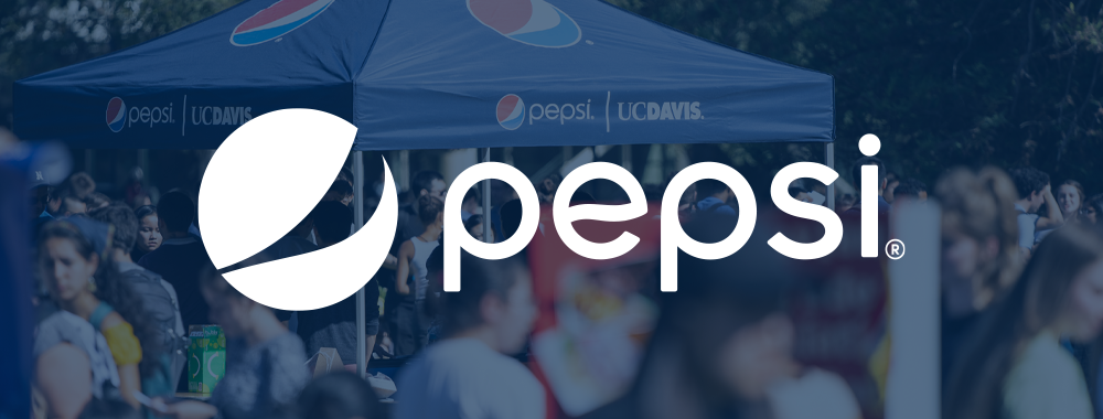 Pepsi logo banner